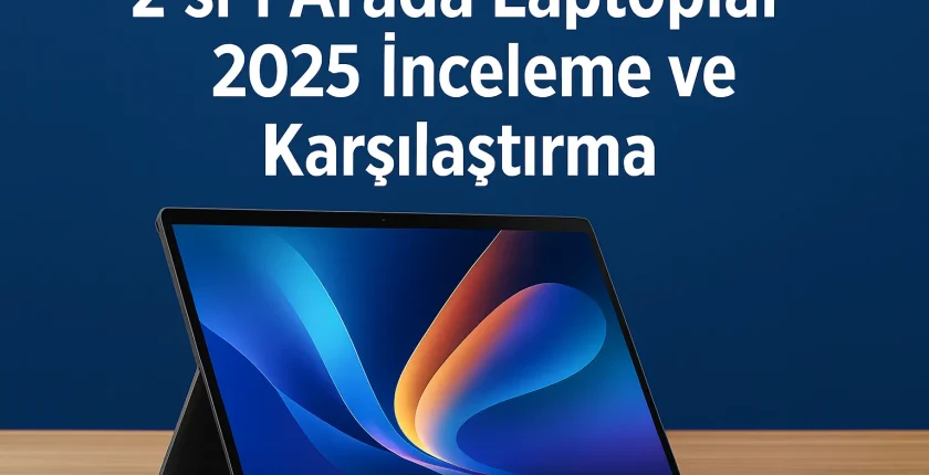 2’si 1 Arada Laptoplar | 2025 İnceleme ve Karşılaştırma