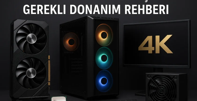 4K Oyun Oynamak İçin Gerekli Donanım Rehberi