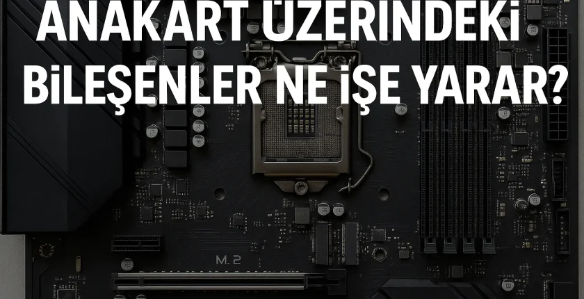 Anakart Üzerindeki Bileşenler Ne İşe Yarar? Anakart Üzerindeki Bileşenler Ne İşe Yarar?