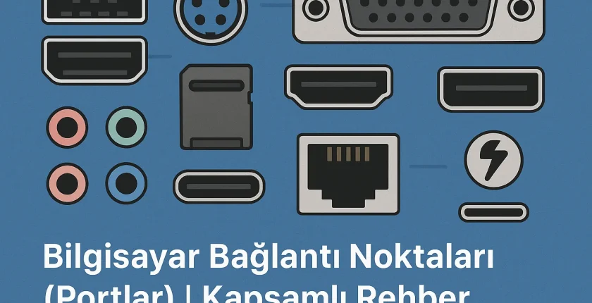 Bilgisayar Bağlantı Noktaları (Portlar) | Kapsamlı Rehber