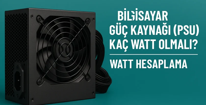 Bilgisayar Güç Kaynağı (PSU) Kaç Watt Olmalı? | Watt Hesaplama