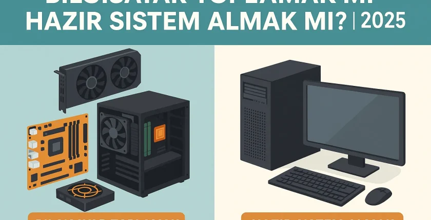 Bilgisayar Toplamak mı Hazır Sistem Almak mı? | 2025 Rehberi