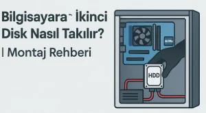 Bilgisayara İkinci Disk Nasıl Takılır? | Montaj Rehberi