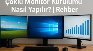 Çoklu Monitör Kurulumu Nasıl Yapılır? | Rehber