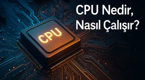 CPU Nedir, Nasıl Çalışır? CPU Nedir, Nasıl Çalışır?