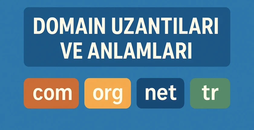 Domain Uzantıları ve Anlamları | Kapsamlı Rehber
