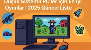 Düşük Sistemli PC’ler İçin En İyi Oyunlar | 2025 Güncel Liste