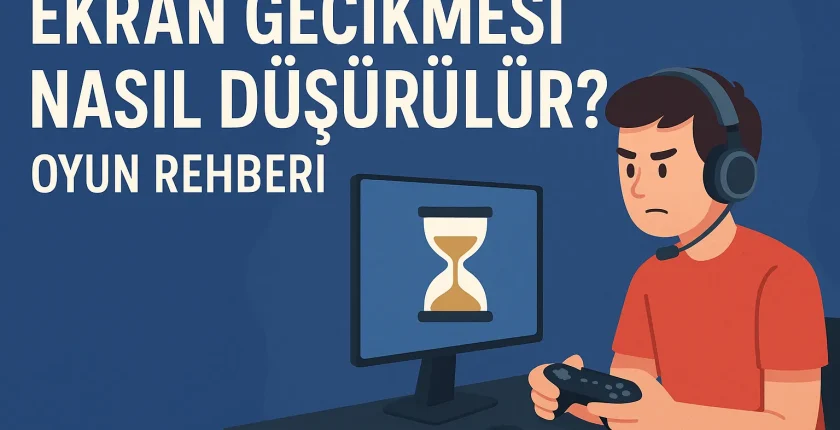 Ekran Gecikmesi Nasıl Düşürülür? | Oyun Rehberi