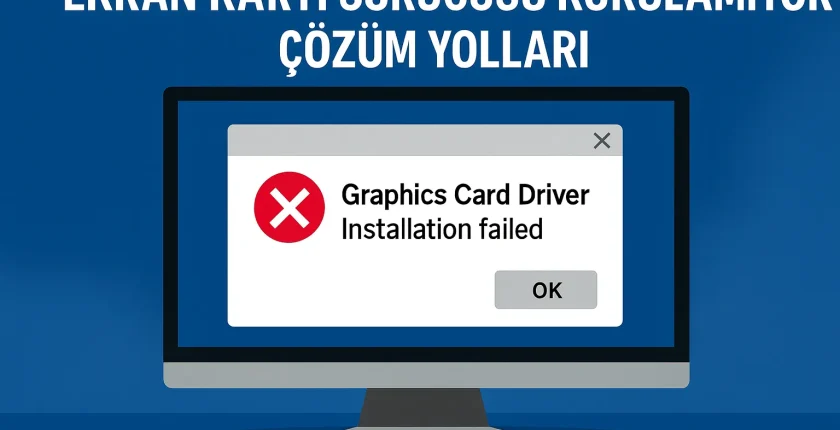 Ekran Kartı Sürücüsü Kurulamıyor | Çözüm Yolları Ekran Kartı Sürücüsü Kurulamıyor | Çözüm Yolları