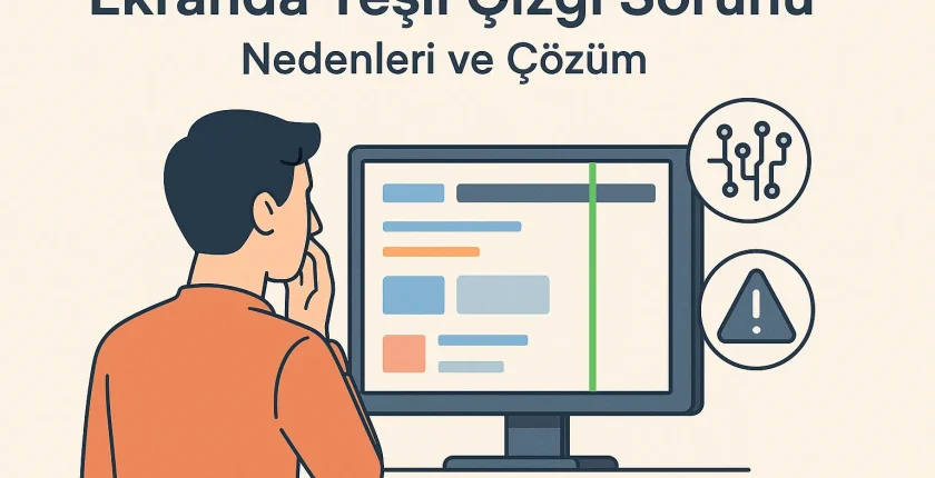Ekranda Yeşil Çizgi Sorunu | Nedenleri ve Çözüm