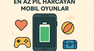 En Az Pil Harcayan Mobil Oyunlar