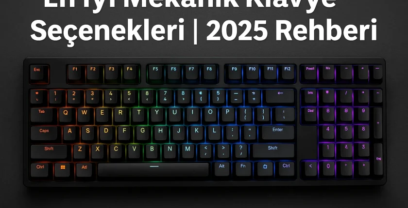 En İyi Mekanik Klavye Seçenekleri | 2025 Rehberi En İyi Mekanik Klavye Seçenekleri | 2025 Rehberi