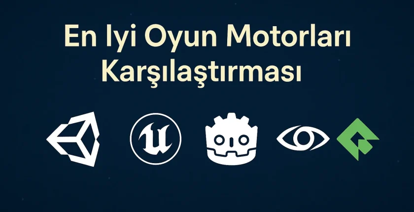 En İyi Oyun Motorları Karşılaştırması | 2025 Sıralaması En İyi Oyun Motorları Karşılaştırması | 2025 Sıralaması