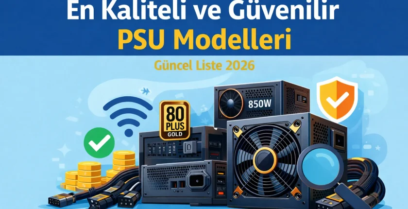 En Kaliteli ve Güvenilir PSU Modelleri | Güncel Liste (2026) En Kaliteli ve Güvenilir PSU Modelleri | Güncel Liste (2026)