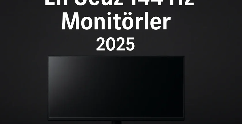 En Ucuz 144 Hz Monitörler | 2025 Güncel Tavsiye Listesi En Ucuz 144 Hz Monitörler | 2025 Güncel Tavsiye Listesi