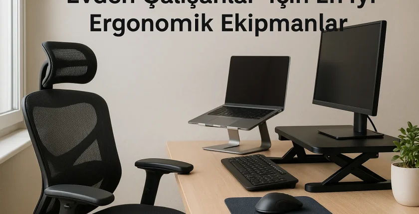 Evden Çalışanlar İçin En İyi Ergonomik Ekipman Önerileri