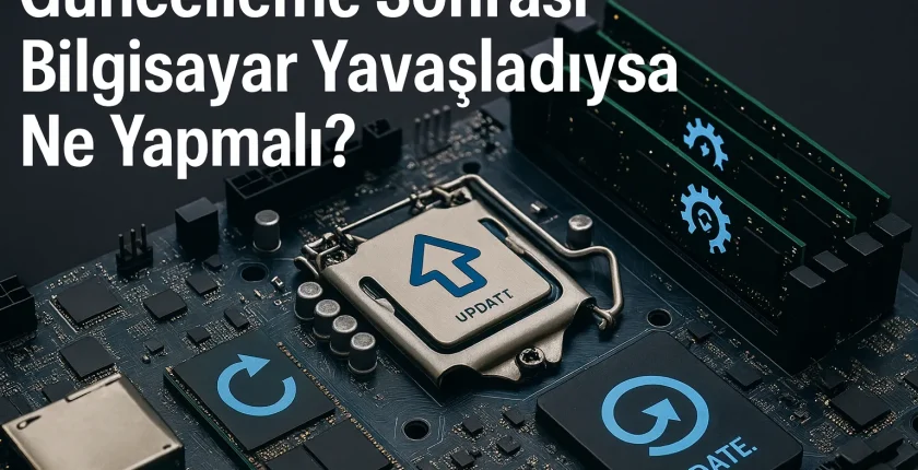 Güncelleme Sonrası Bilgisayar Yavaşladıysa Ne Yapmalı?