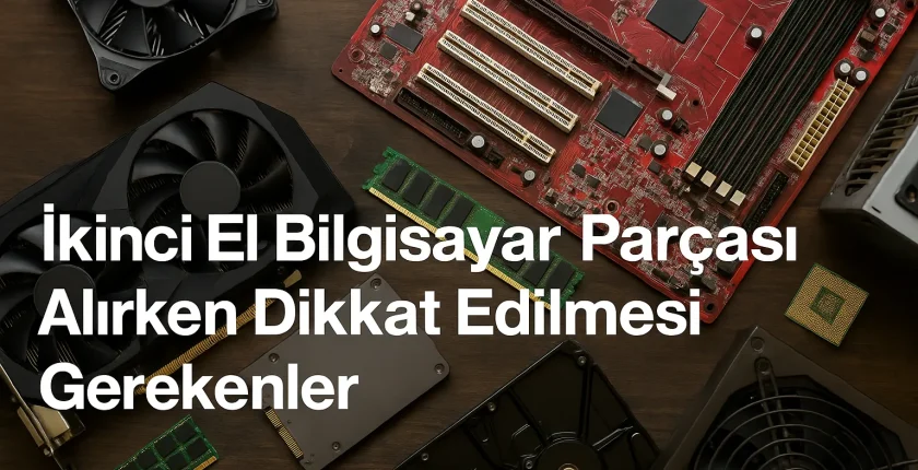 İkinci El Bilgisayar Parçası Alırken Dikkat Edilmesi Gerekenler İkinci El Bilgisayar Parçası Alırken Dikkat Edilmesi Gerekenler