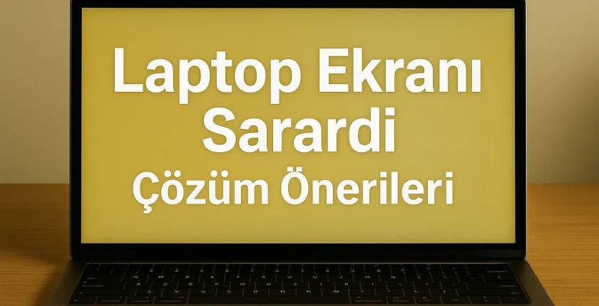 Laptop Ekranı Sarardı | Çözüm Önerileri