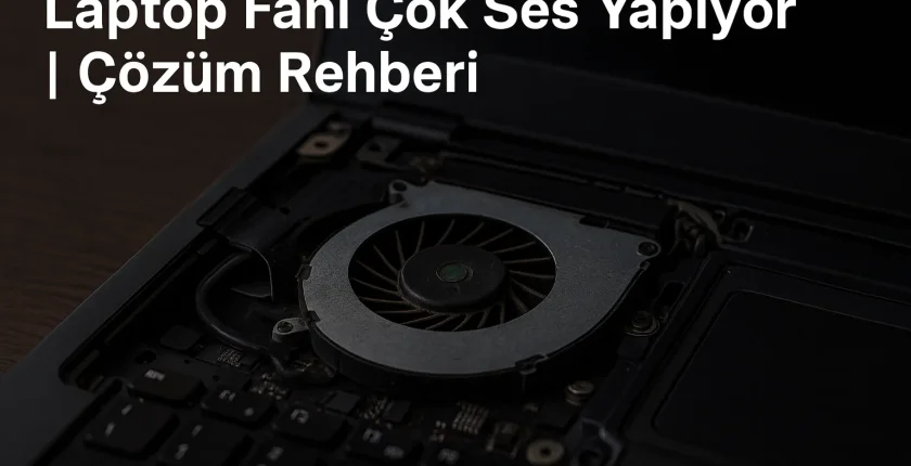 Laptop Fanı Çok Ses Yapıyor | Çözüm Rehberi Laptop Fanı Çok Ses Yapıyor | Çözüm Rehberi