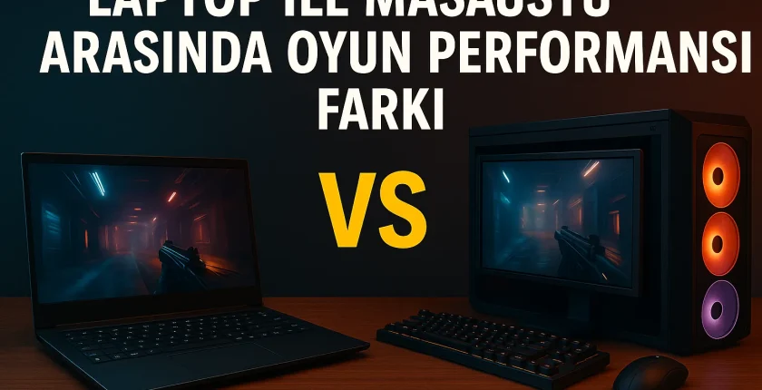 Laptop ile Masaüstü Arasında Oyun Performansı Farkı