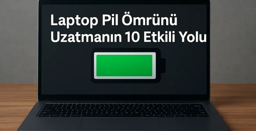 Laptop Pil Ömrünü Uzatmanın 10 Etkili Yolu Laptop Pil Ömrünü Uzatmanın 10 Etkili Yolu