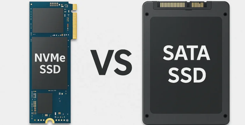 NVMe SSD vs SATA SSD | Farklar ve Performans Karşılaştırması