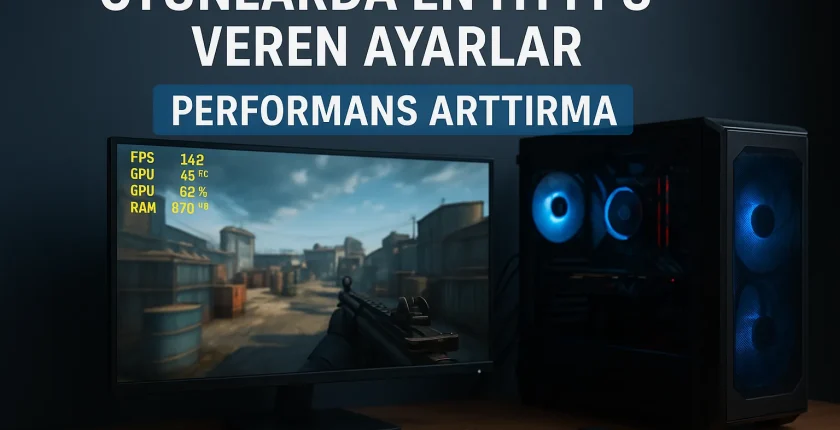 Oyunlarda En İyi FPS Veren Ayarlar | Performans Arttırma