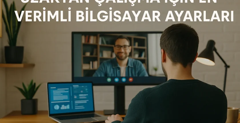 Uzaktan Çalışma İçin En Verimli Bilgisayar Ayarları Uzaktan Çalışma İçin En Verimli Bilgisayar Ayarları