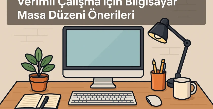 Verimli Çalışma İçin Bilgisayar Masa Düzeni Önerileri