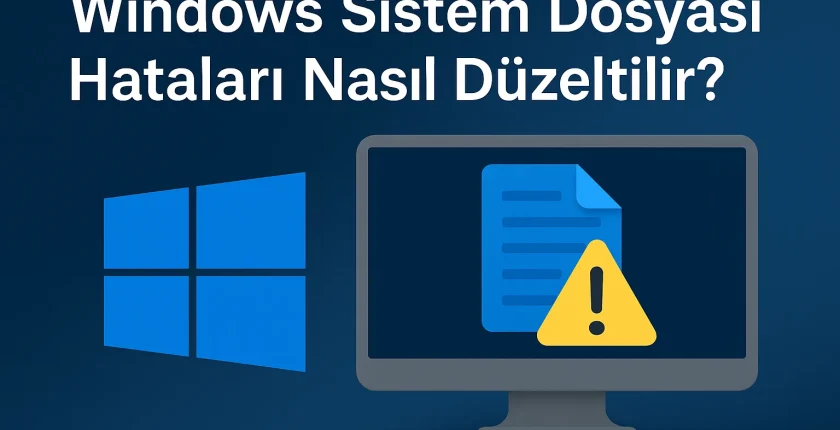 Windows Sistem Dosyası Hataları Nasıl Düzeltilir? Windows Sistem Dosyası Hataları Nasıl Düzeltilir?